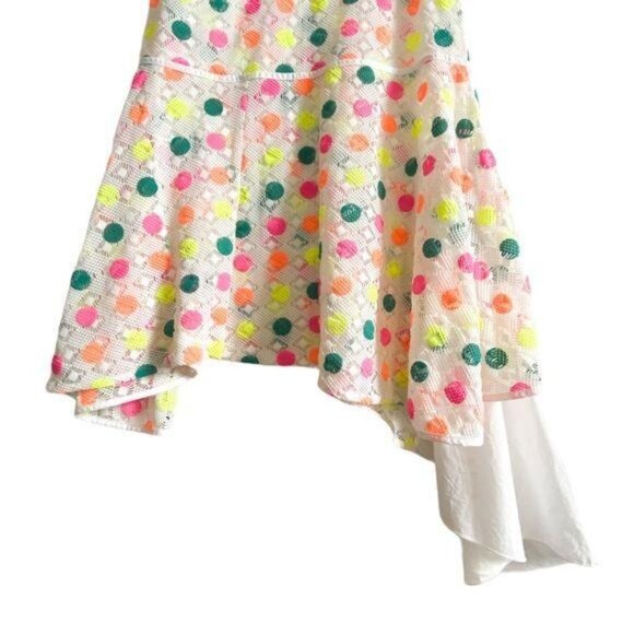 Ter et Bantine Multicolor Dot Knit Dress Cream 38 Made in Italy - Picture 9 of 16